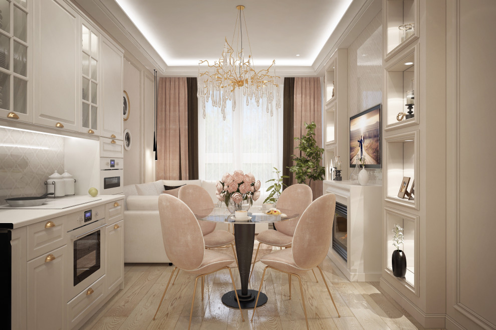 Гостиная-кухня