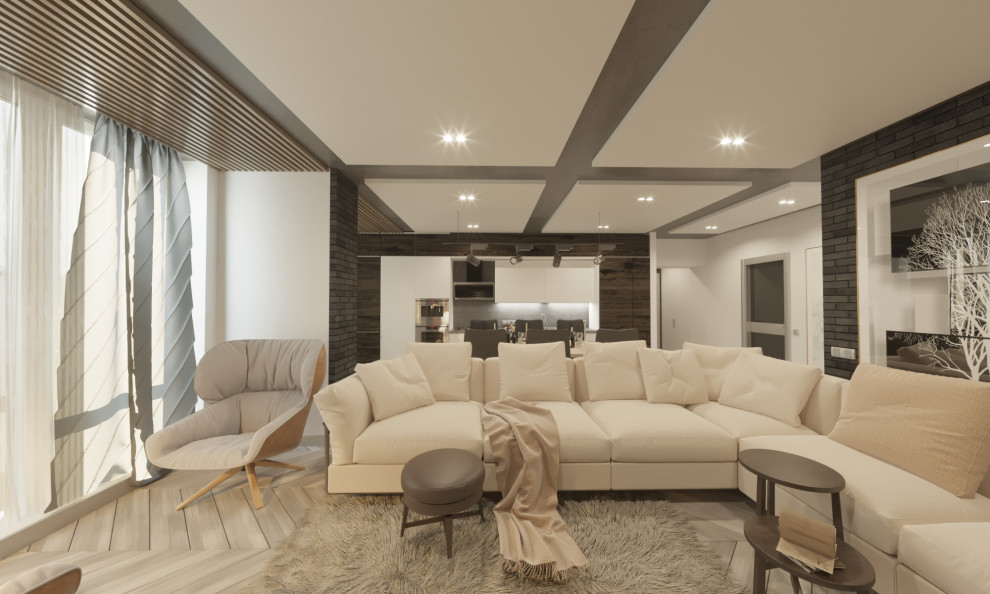 Квартира в нежных тонах