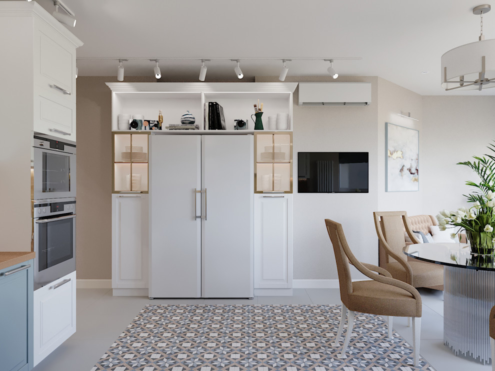 Смешение стилистических решений объединяющее отцов и детей