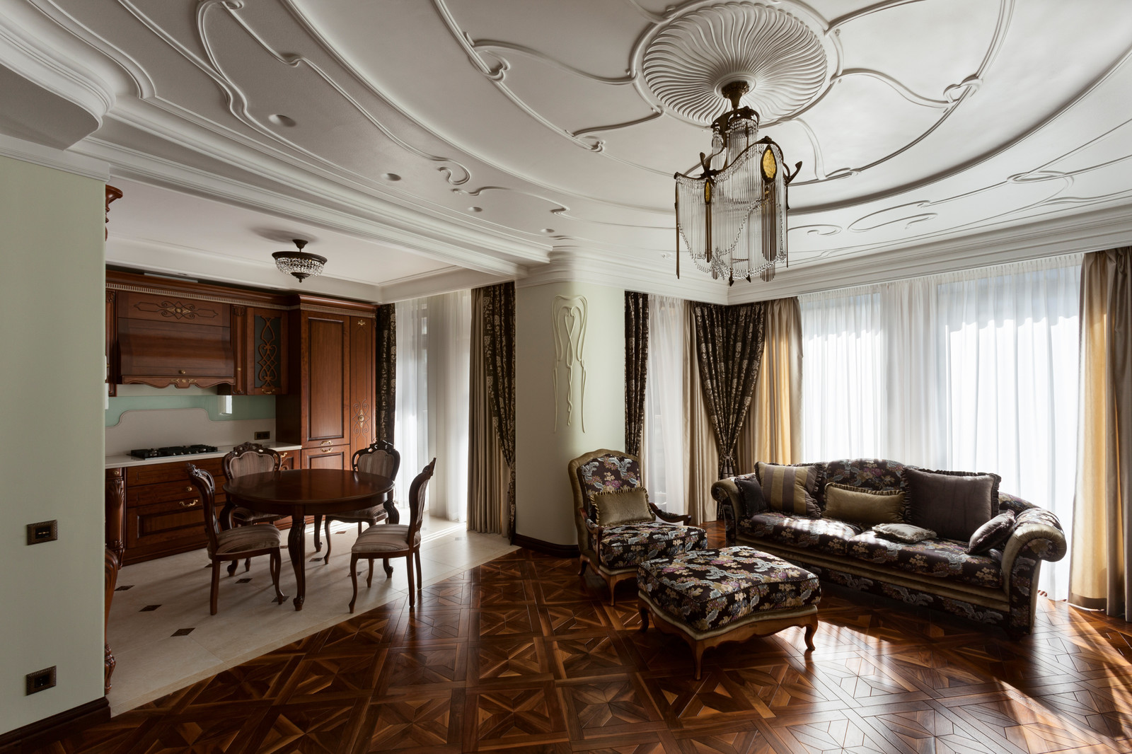 Квартира в зелёном районе Петербурга