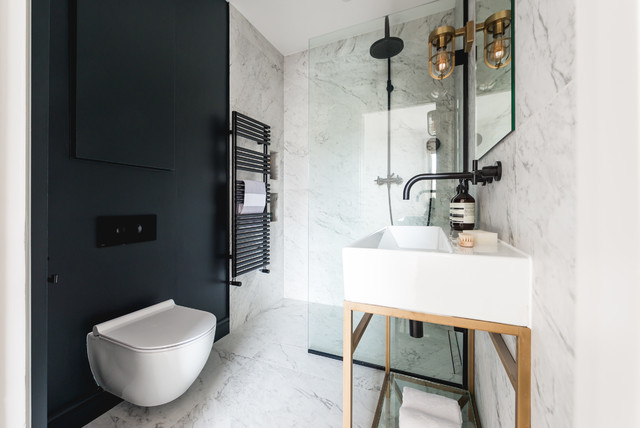 Queens Gate Bathroom 1 contemporary-bathroom