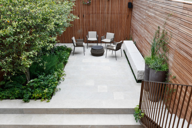 Redcliffe Road contemporary-uteplats