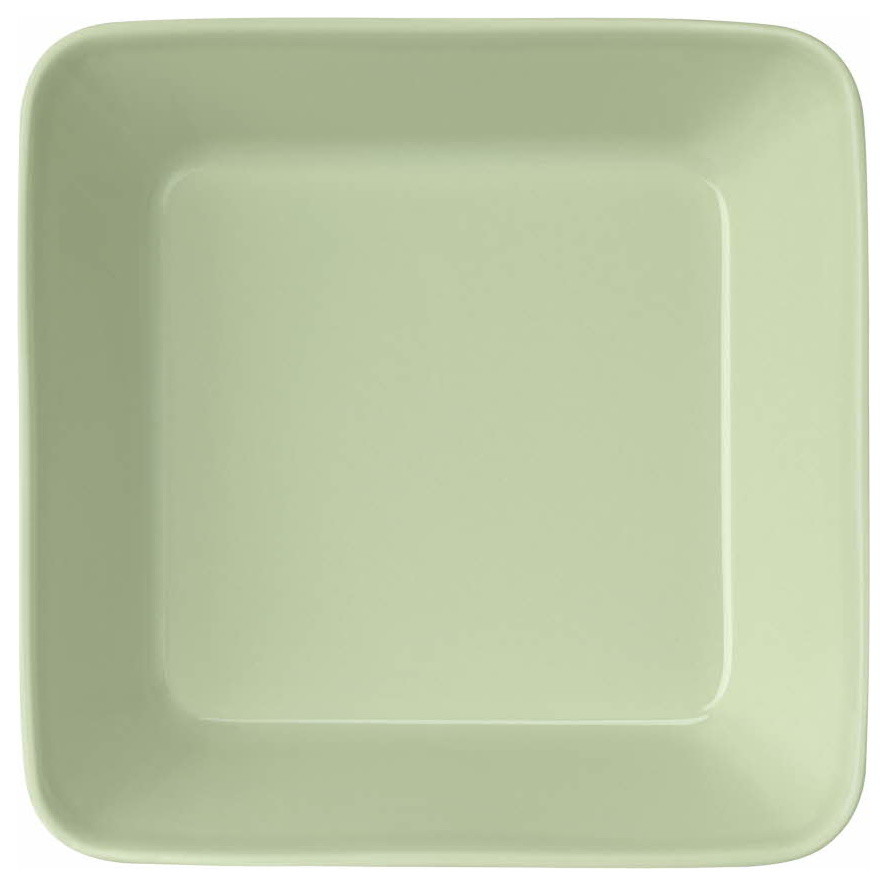 Teema Square Plate, Celadon