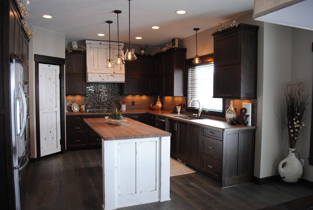 Modern Rustic transitional-kitchen