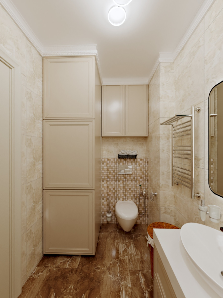 Карамелька. Ванная комната.