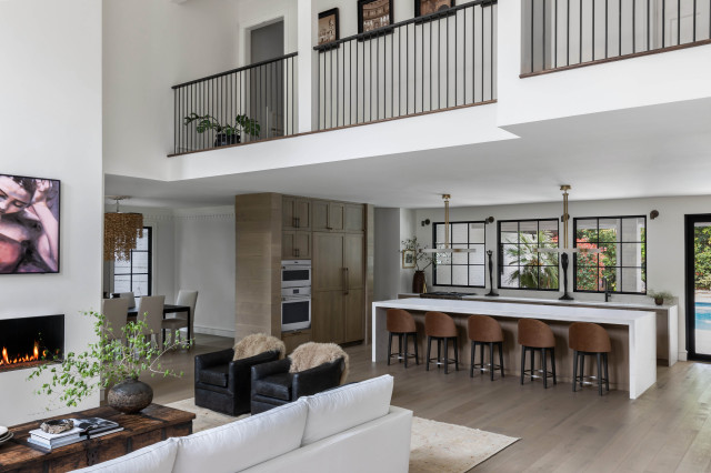 .bridge hill contemporary-vardagsrum