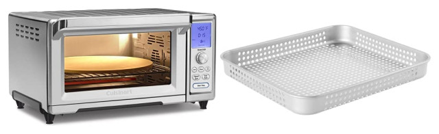 Convection Toaster Oven, Stainless Steel, TOB-260N1, Oven + Basket