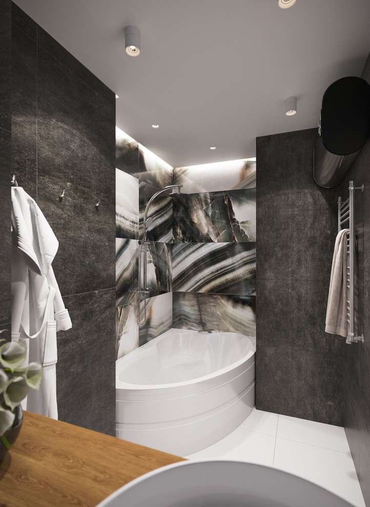 Проект 3-d визуализации санузла выполнен для студии "Твой дизайн"