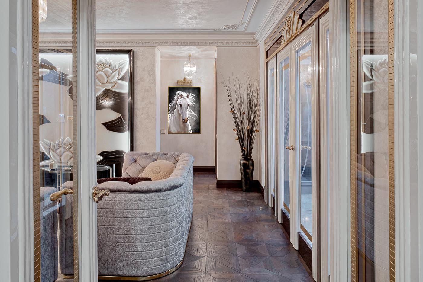 Жилая квартира в Москве.