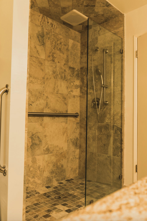 Inspiration for a transitional bathroom remodel in Seattle
