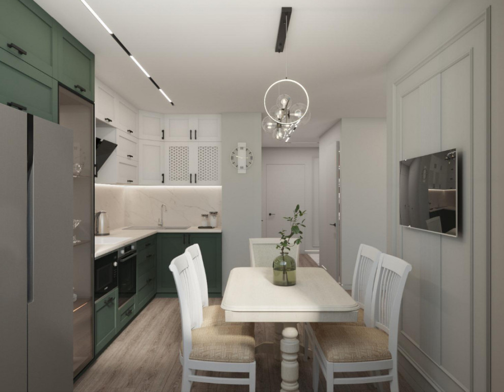 Дизайн-проект 2х комнатной квартиры город Краснодар