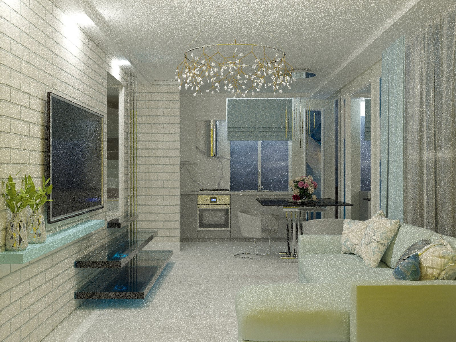 Квартира для молодых людей