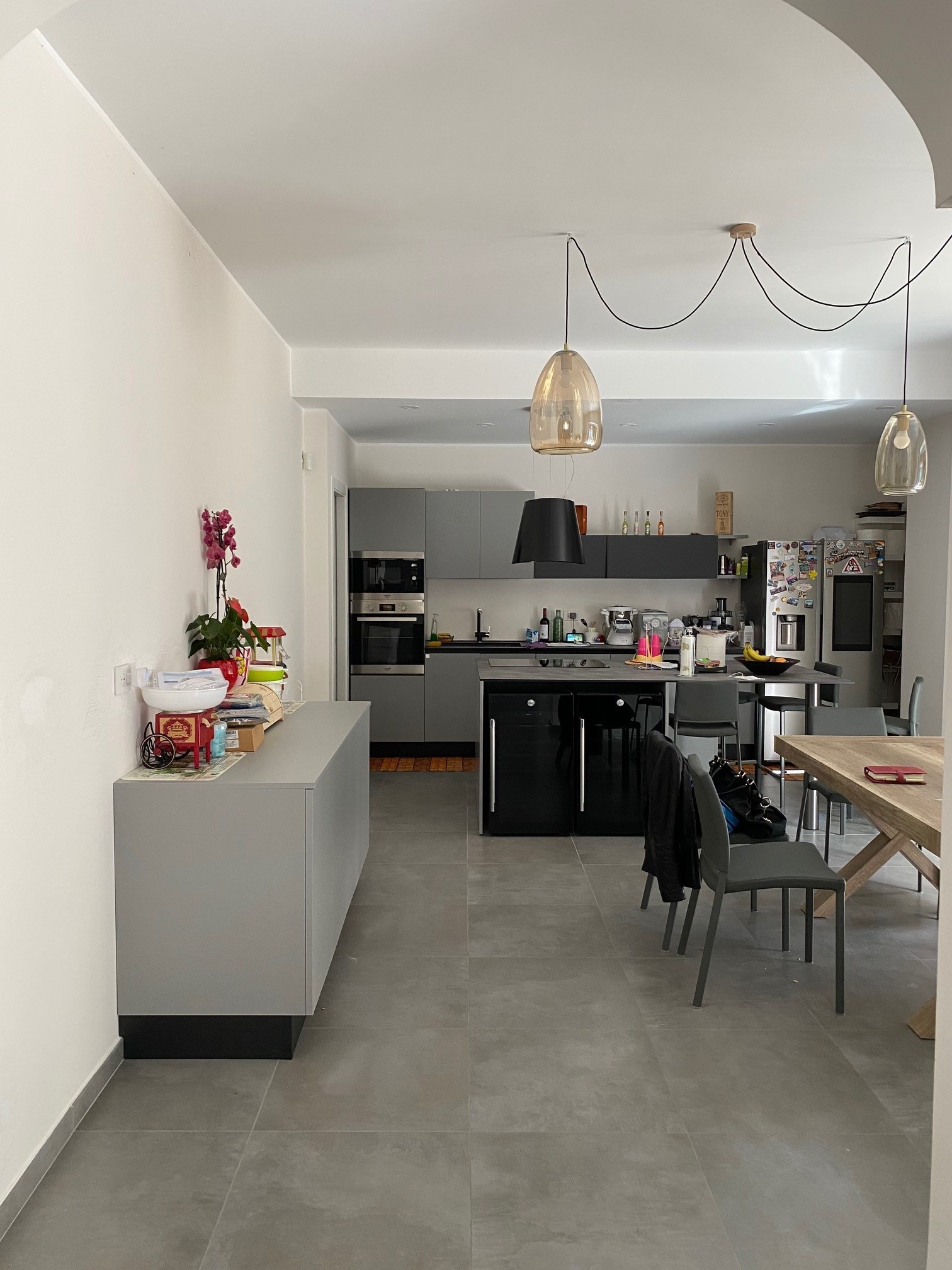 La cucina della villa