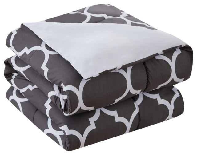 Kathy Ireland 6pc Trellis Comforter Set, Queen Mediterranean