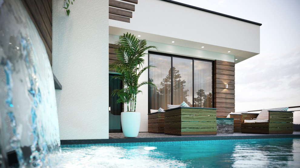 Дом на склоне 180 кв.м.