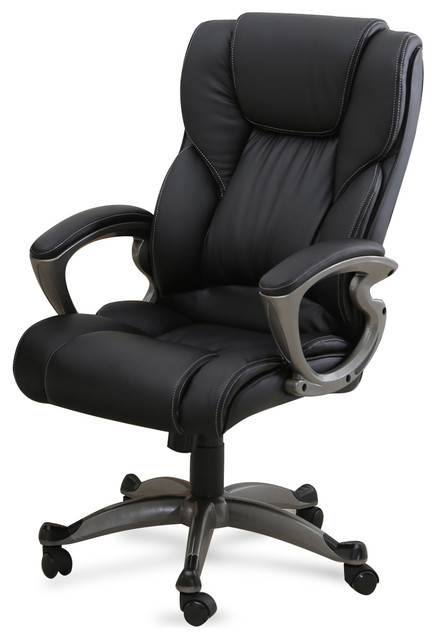 High Back Executive Ergonomic Pu, High Back Office Chair Leather