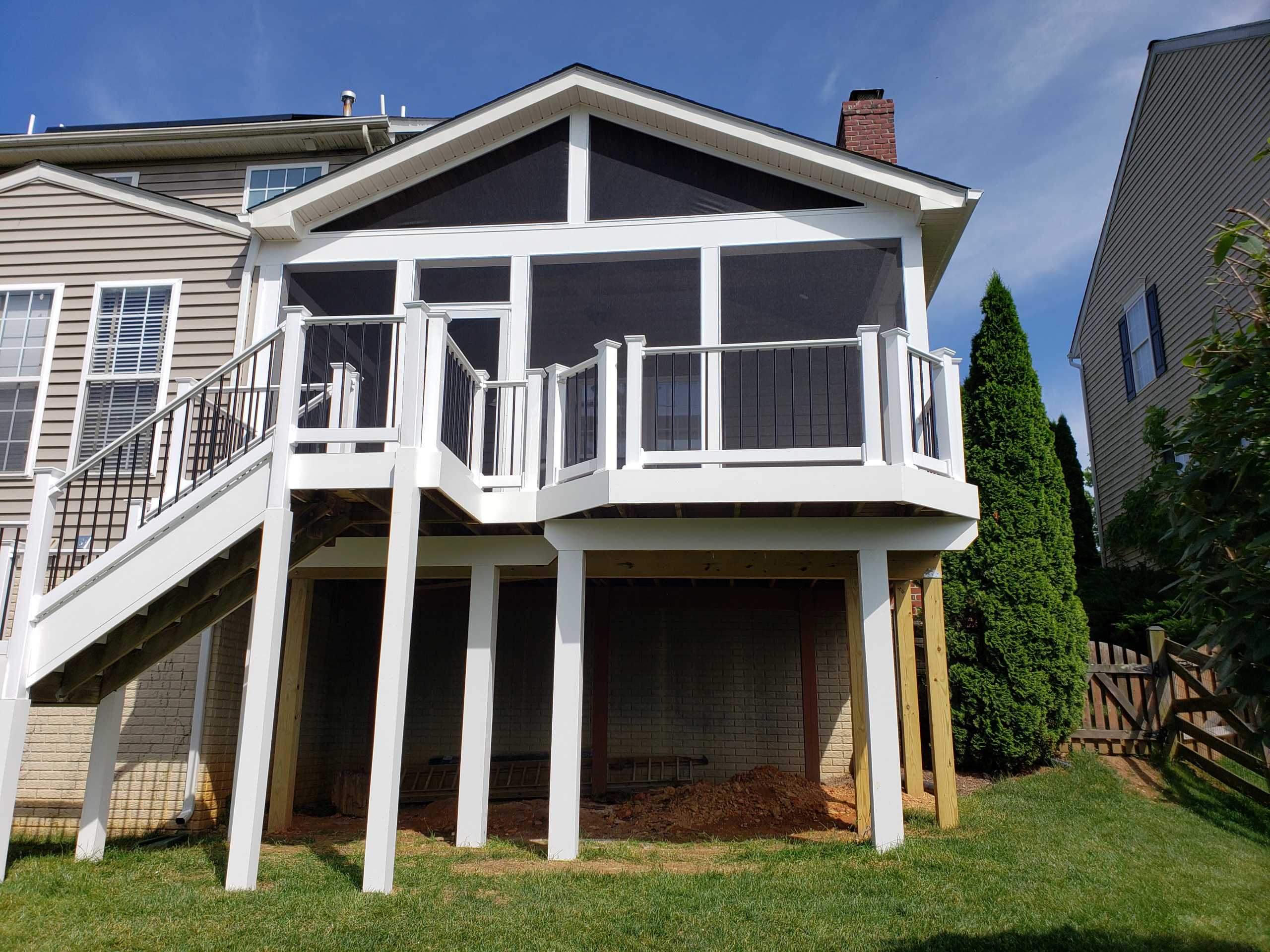 Screened Deck