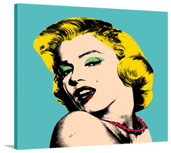 Marilyn Monroe Canvas Print Giclee Graphic Poster Picture