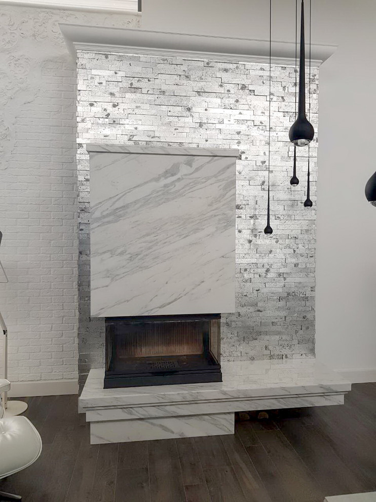 Техсторонний камин с топкой Piazzetta MA 271 SL