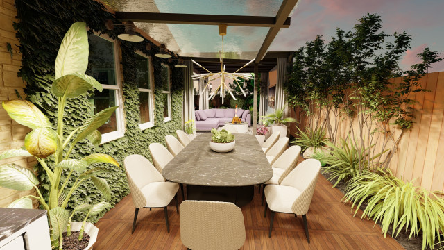 Backyard moderne