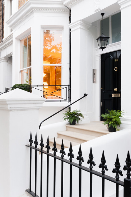 Small West London Courtyard contemporary-exterior