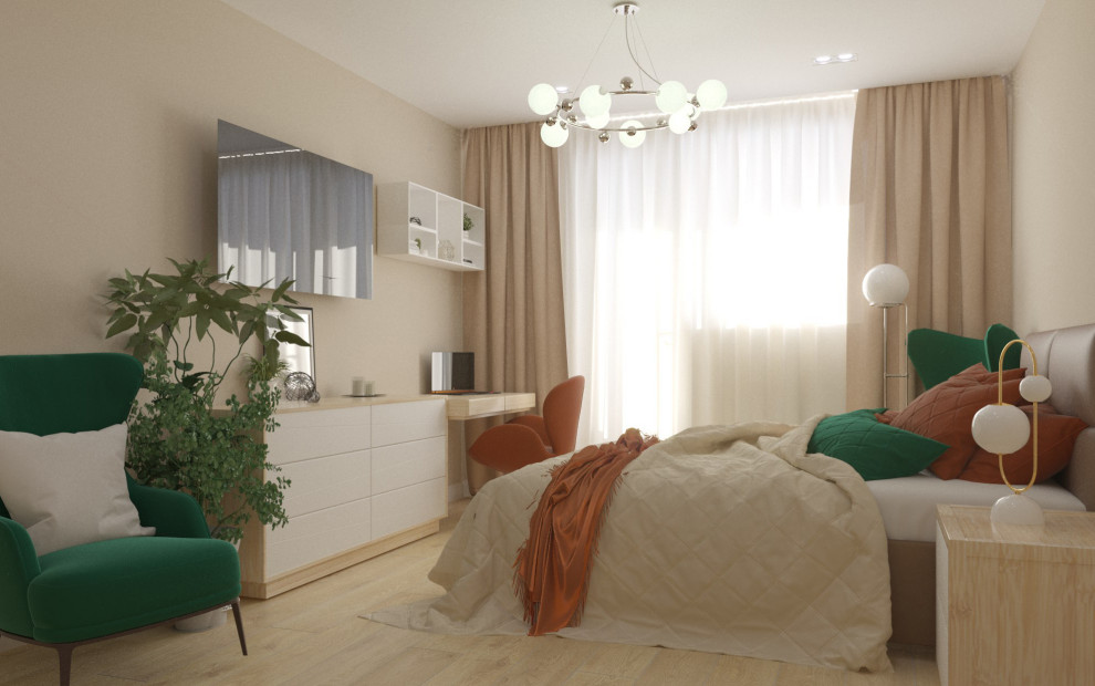 Дизайн двухкомнатной квартиры в Москве