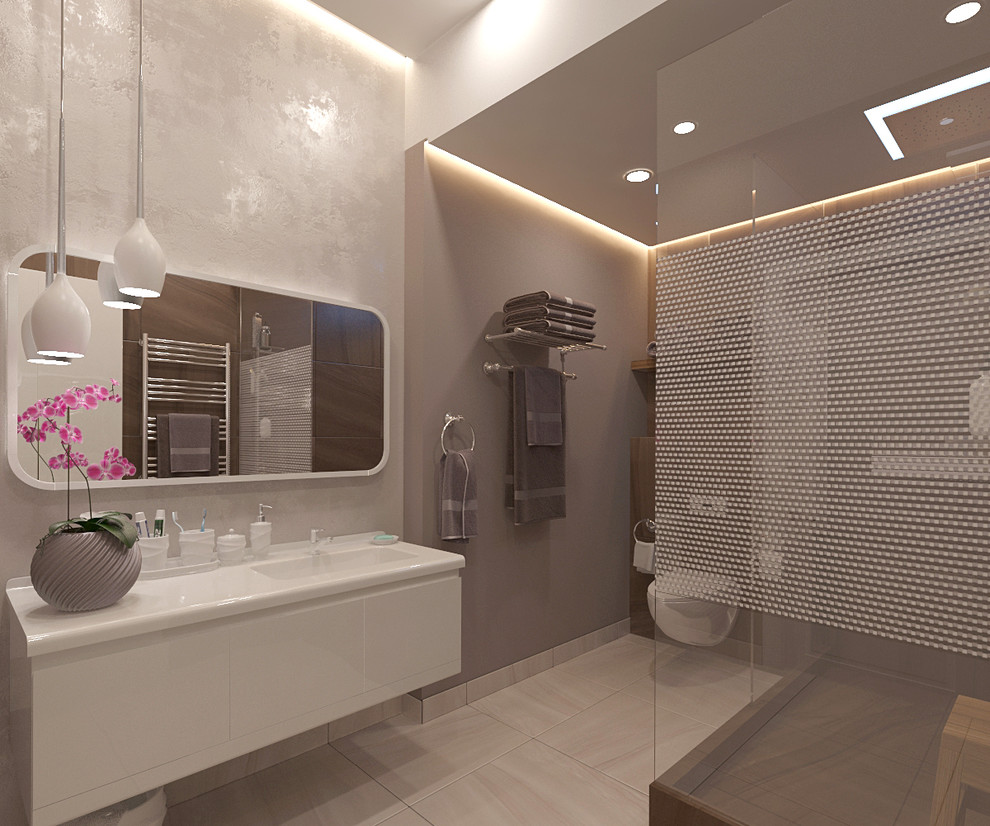 Интерьер двухуровневой квартиры