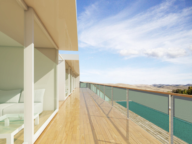Bungalows coastal-deck