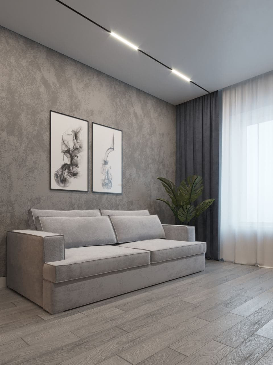 Квартира 57 кв.м. Казань