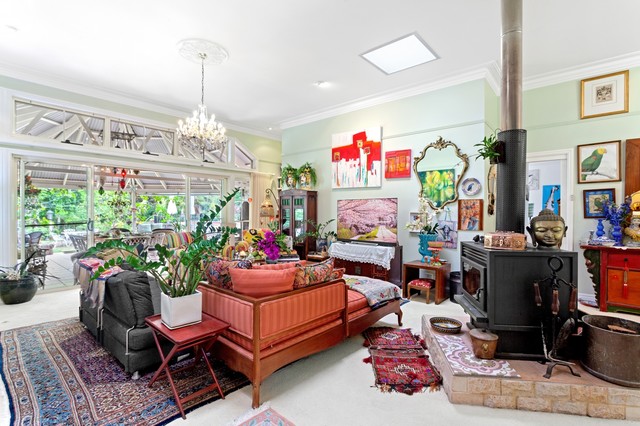 Eclectic Doonan B&B eklektisk-vardagsrum
