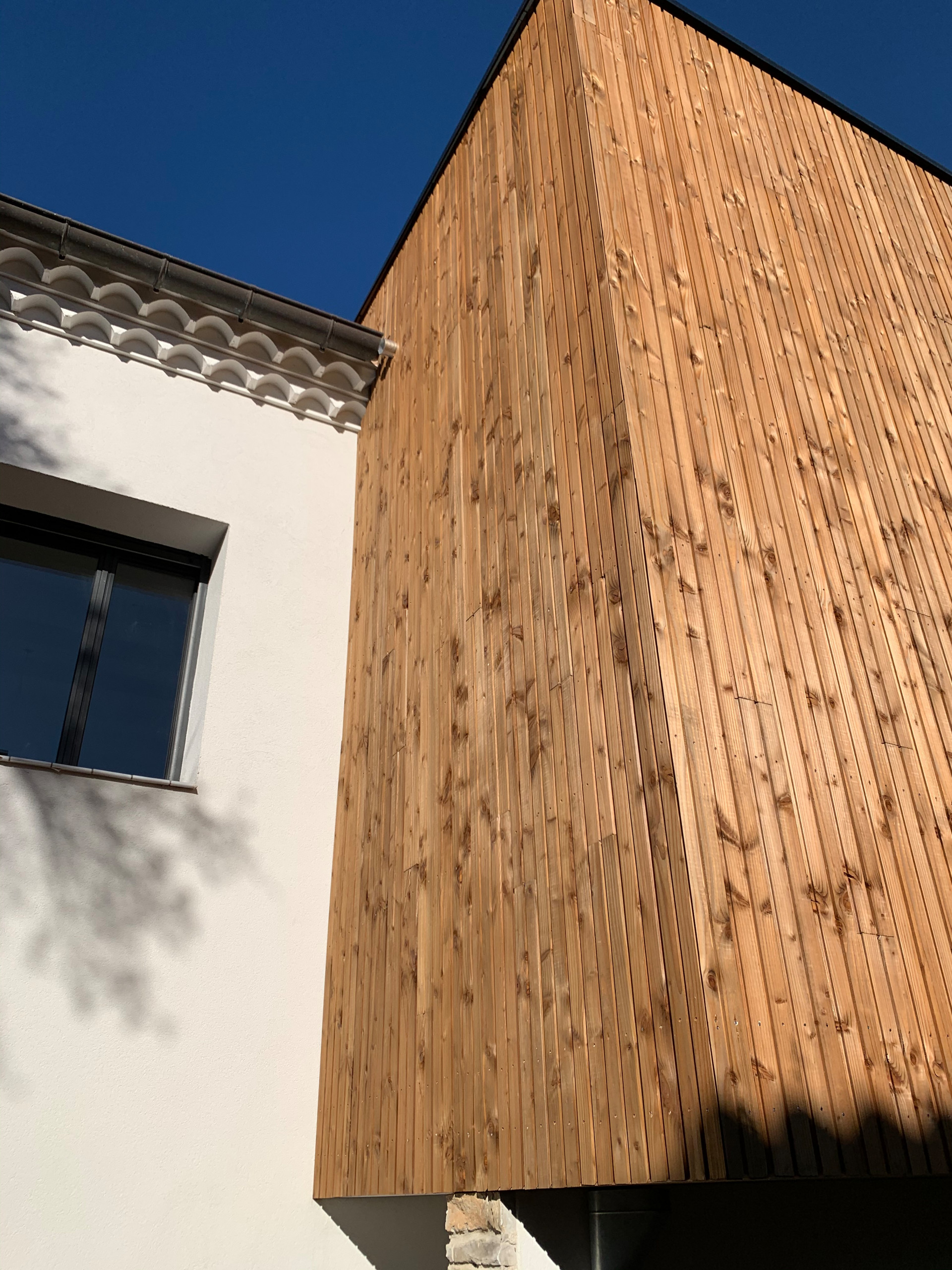Extension en ossature métallique de 22m²