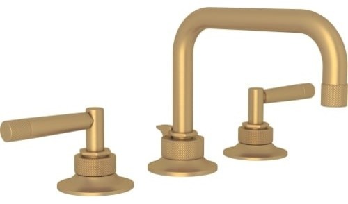 Rohl MB2009LM-2 Graceline 1.2 GPM Widespread Bathroom Faucet - French Brass