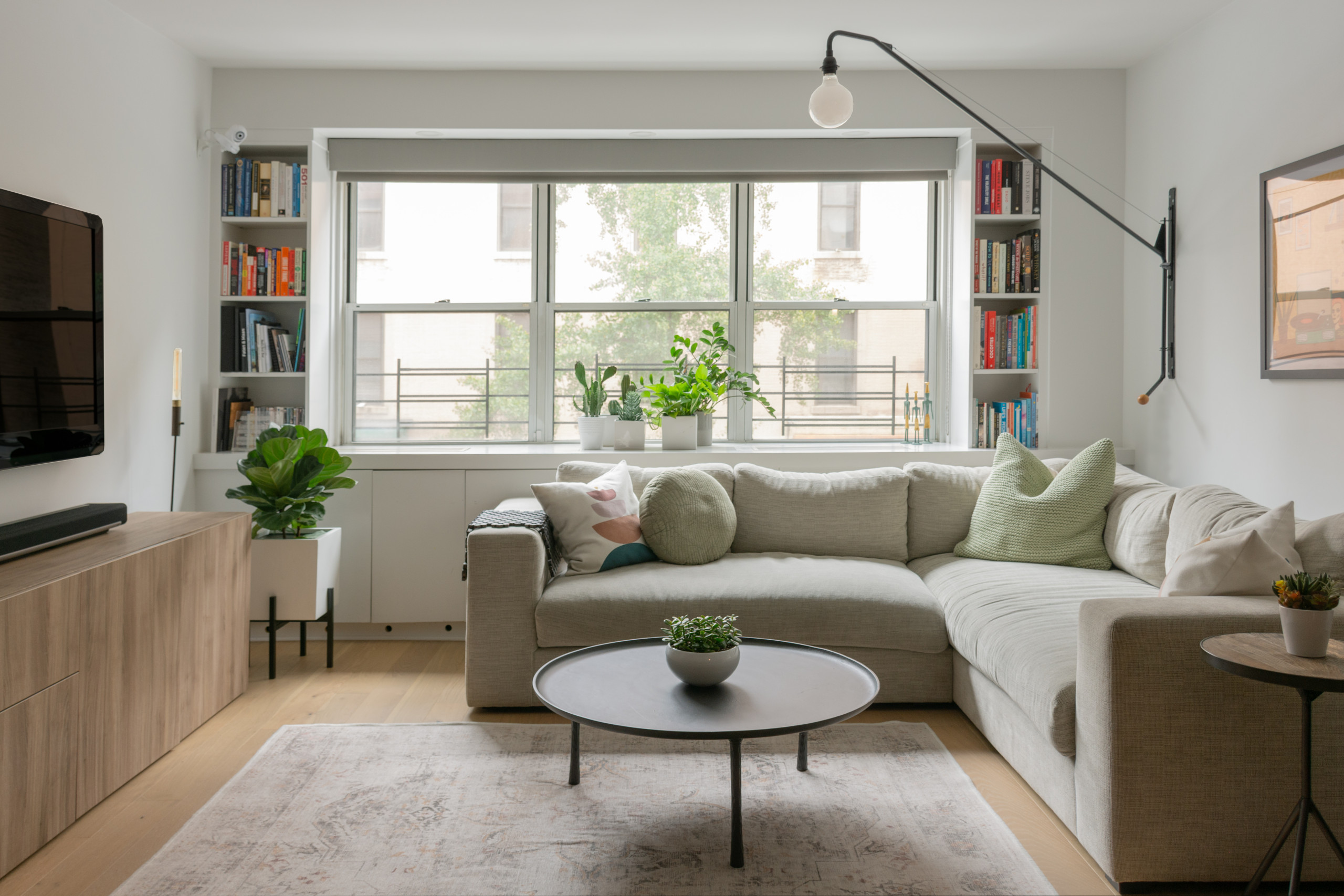 Budget-friendly renovation of a two-bedroom apartment on the Upper East Side of New York, for a young family with children.