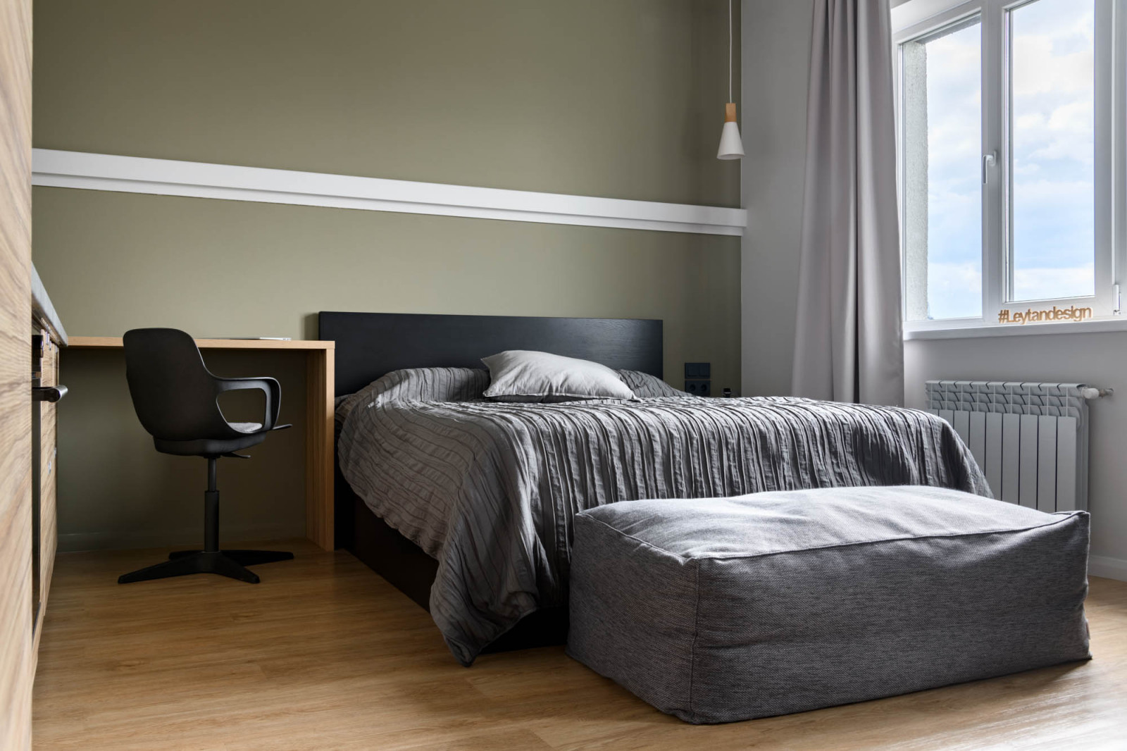 Студия 29 м2 по принципу гостиничного номера_общий вид