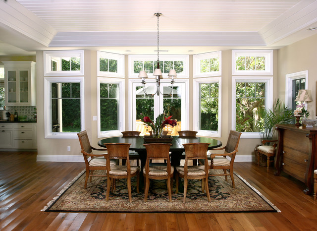 Newport Beach Plantation Style Traditional Dining Room
