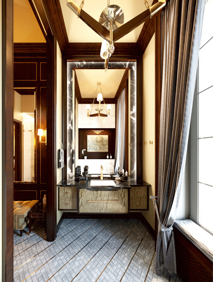 Эскизный дизайн-проект ванной комнаты