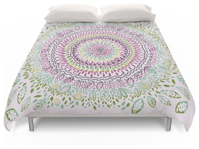 Intricate Spring Duvet Cover Contemporary Duvet Covers And