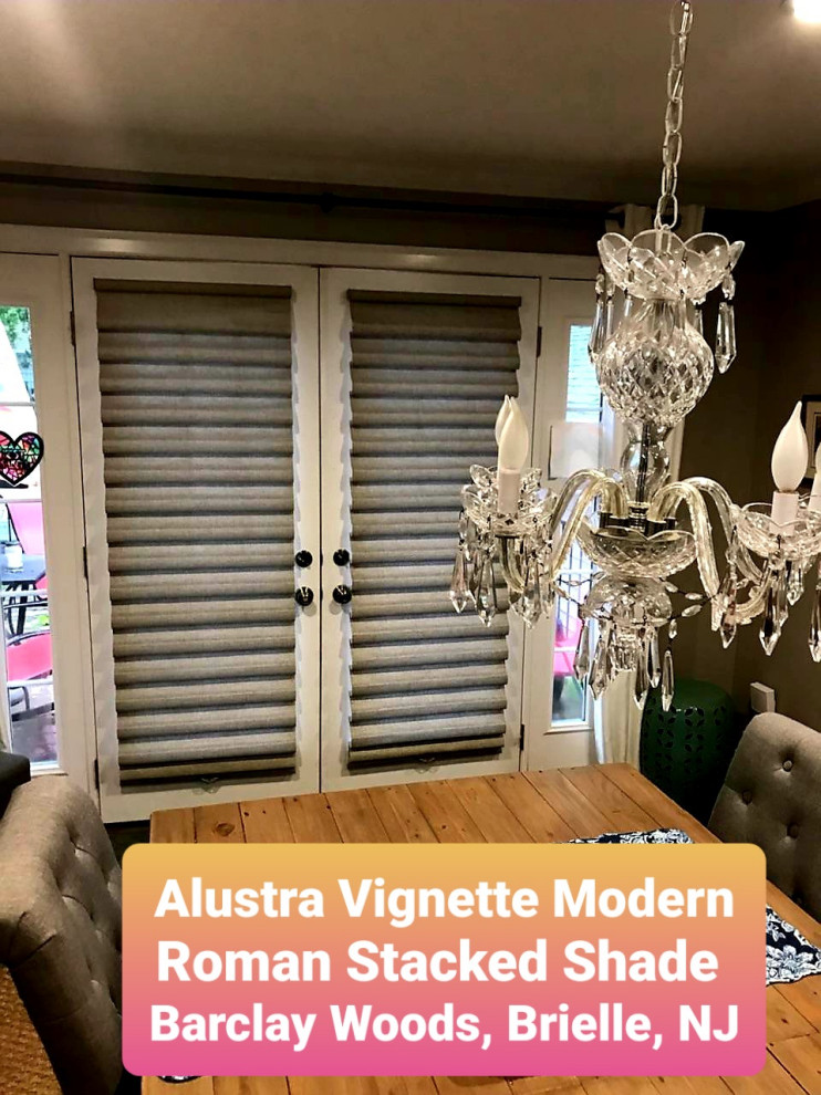 Alustra Vignette Modern Roman Shade