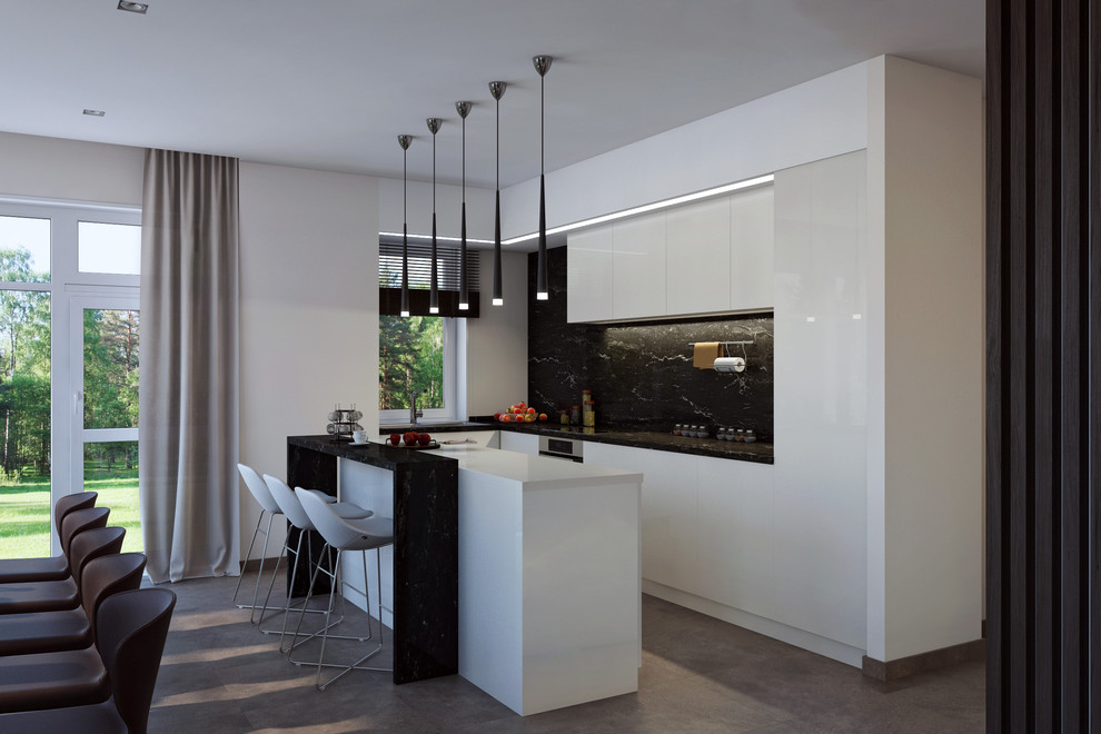 Интерьер загородного дома в Сколково