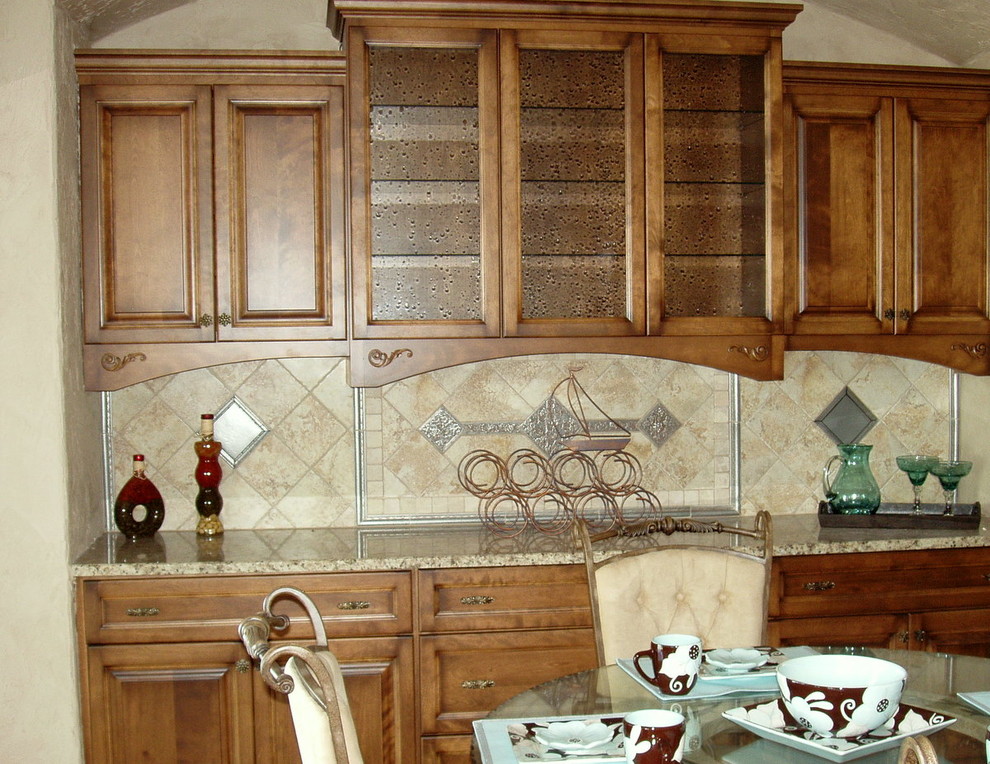 Elegant dining room photo in Milwaukee