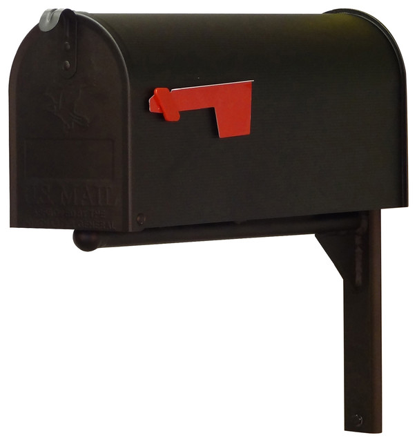 Standard Steel Mailbox With Ashley Front Single Mailbox Mounting