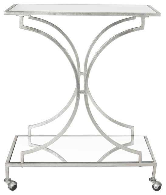 Safavieh Ignatius Bar Cart Contemporary Carts By Safavieh Ignatius Bar Cart
