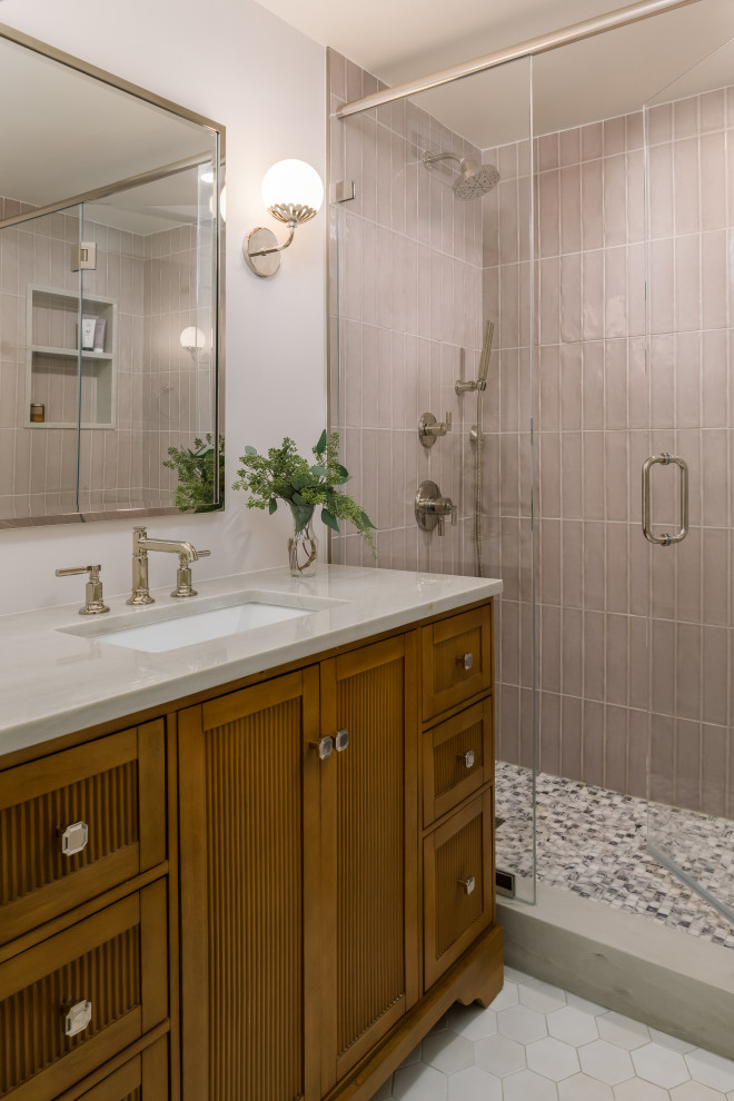 Basement Bathroom - Transitional - Bathroom - Chicago - by Habitar ...