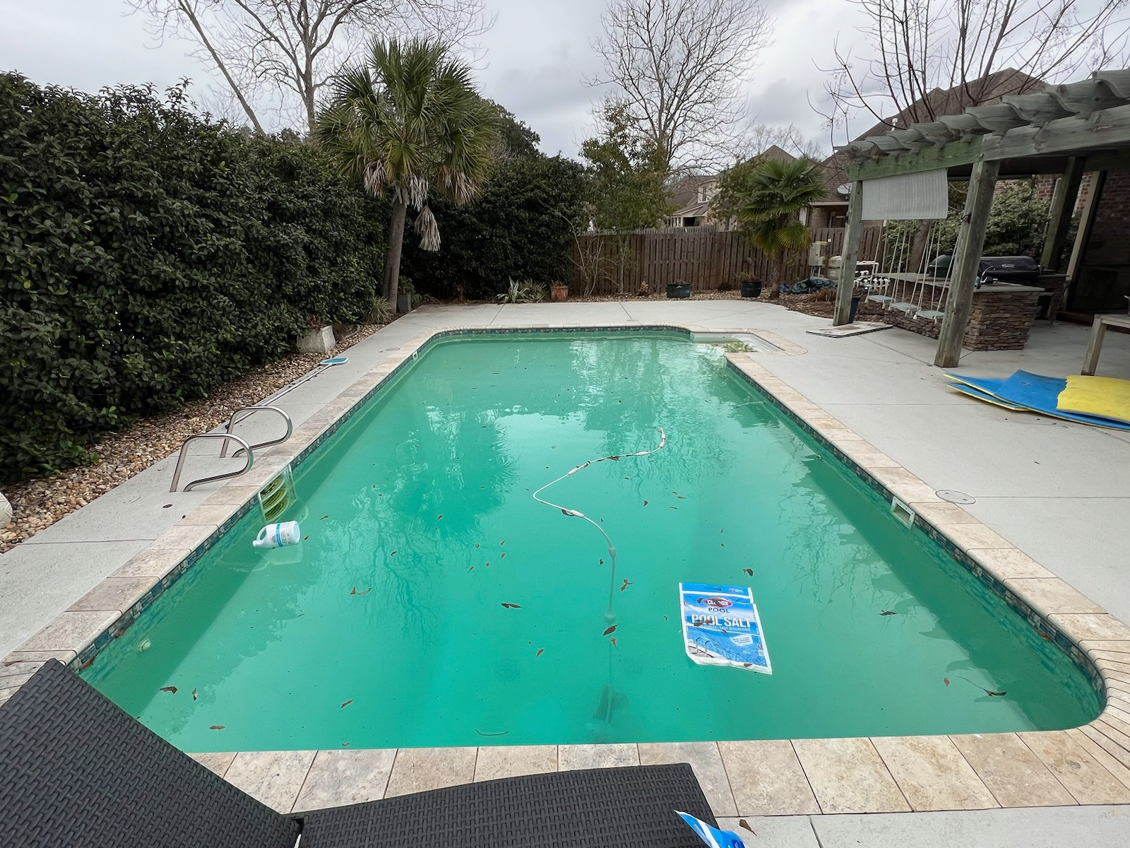 LINER REPLACEMENT: BEFORE