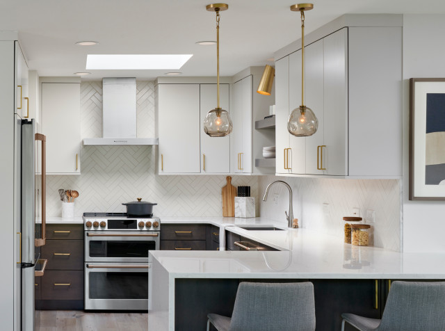 Evanston: Gross Pointe modern-kueche