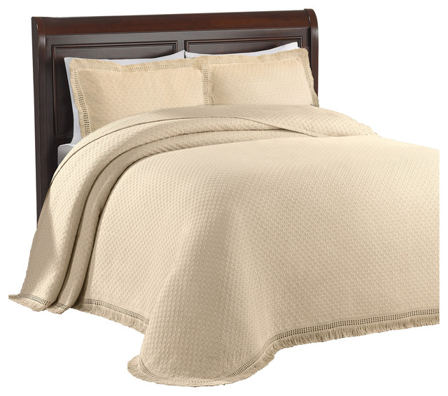 Lamont Home Woven Jacquard Bedspread Farmhouse Quilts And Quilt
