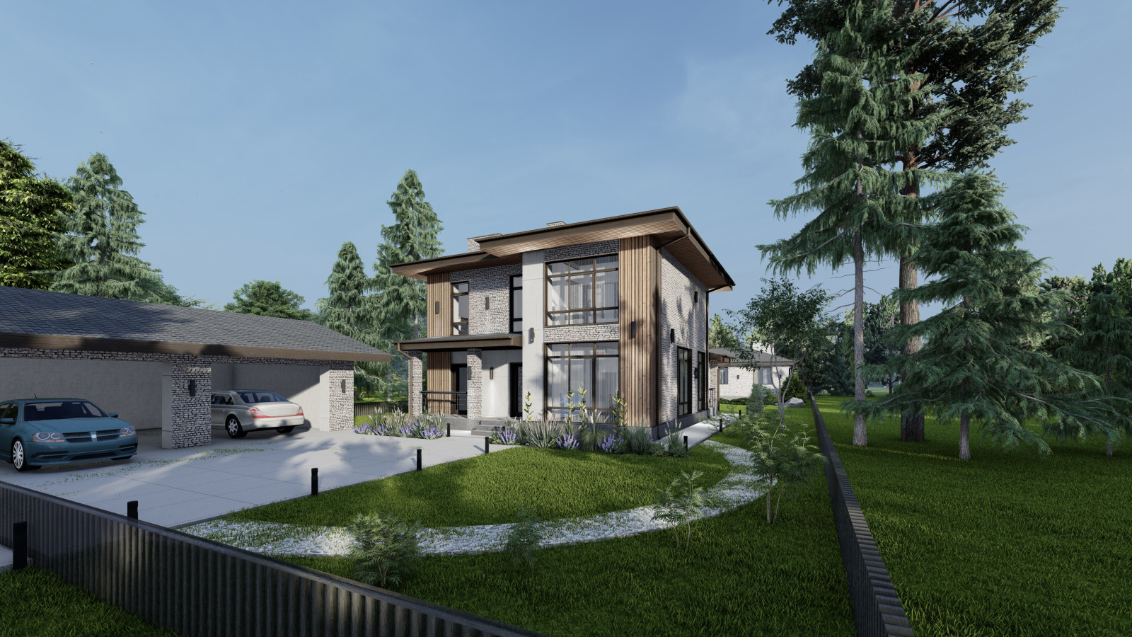 Современный дом