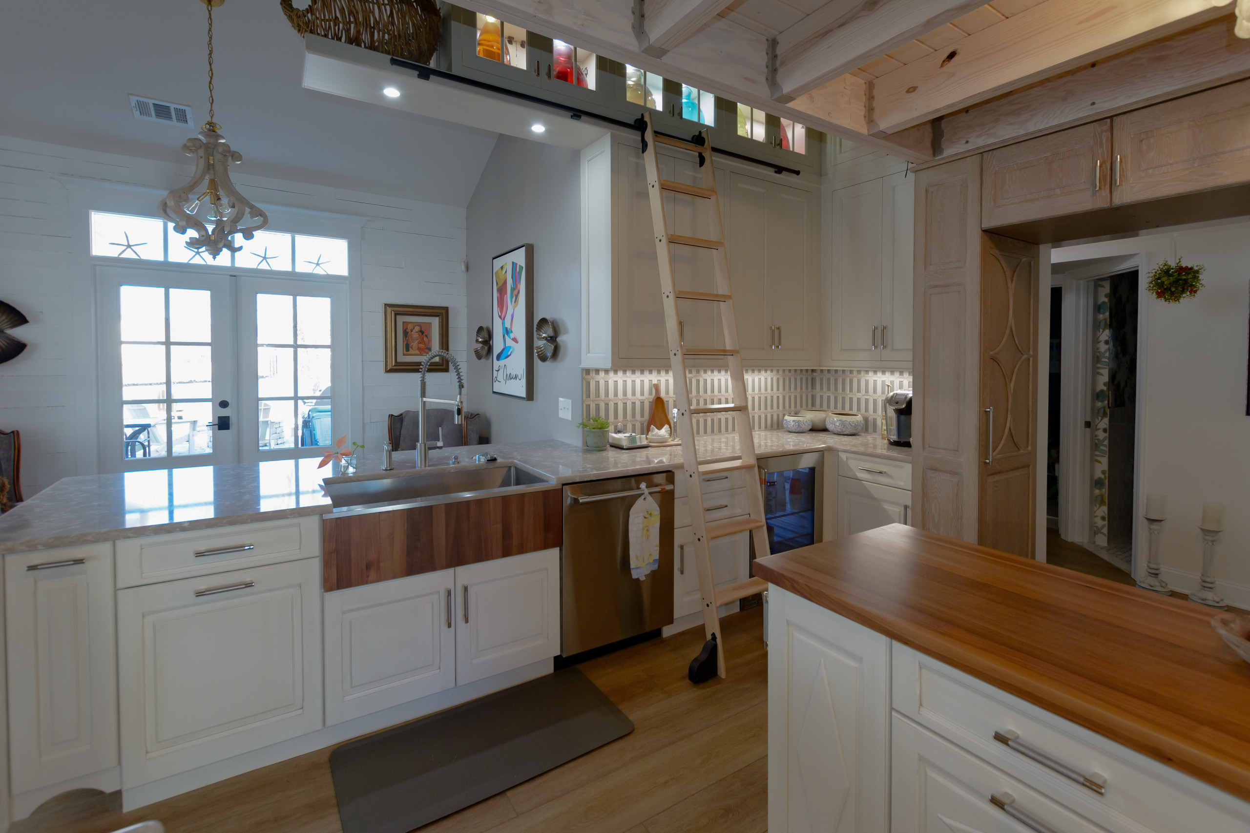 Eclectic Luxury Kitchen & Butler's Pantry