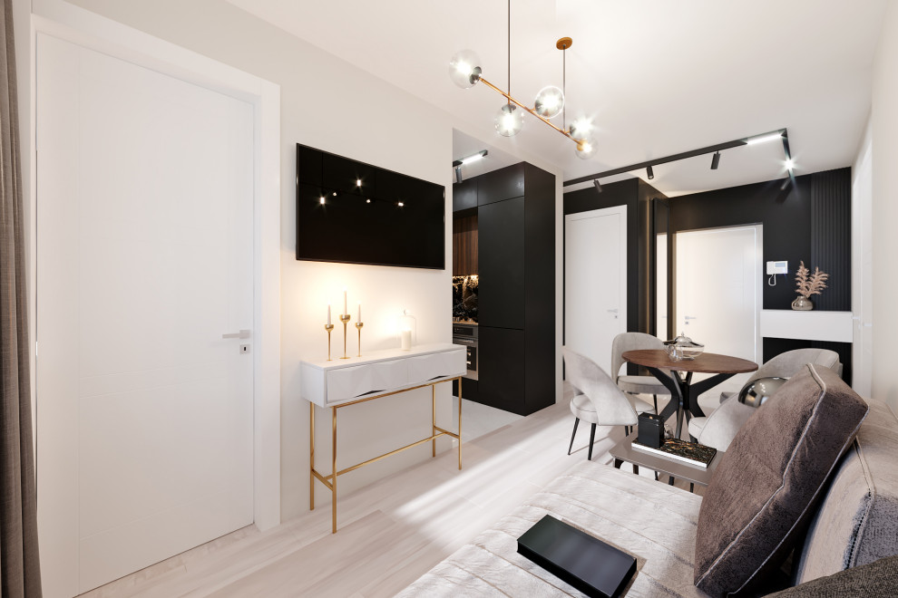 Интерьер квартиры площадью 49,17 м2