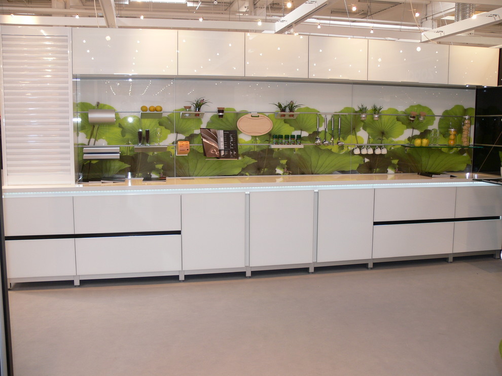 Aluminum Cabinet Doors In Modern Kitchen Design Modern Denver